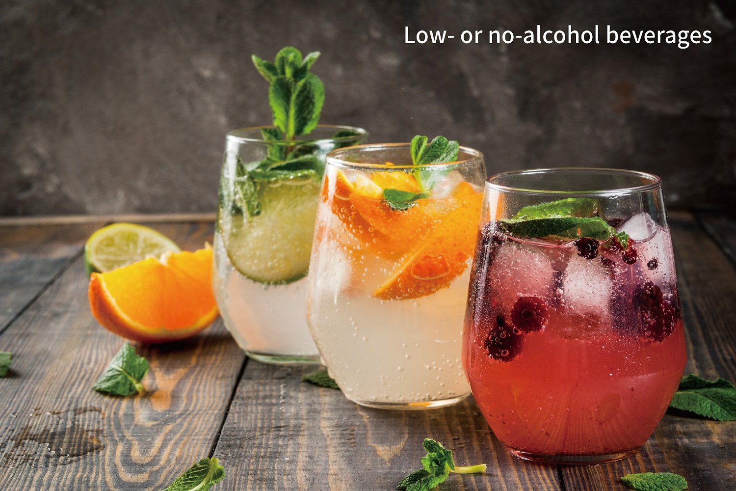2. Low or no alcohol beverages gain popularity