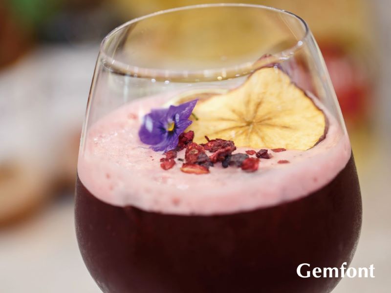 4. Oriental Beauty Tea Mocktail