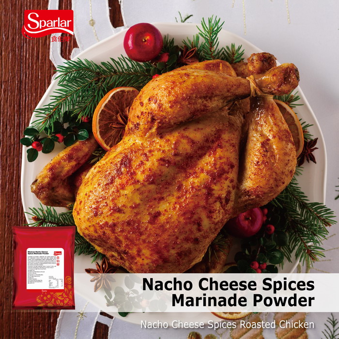 Sparlar Mexican Nacho Cheese Spices Marinade Powder_Roasted Chicken