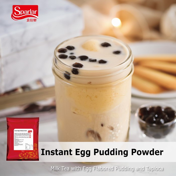 Sparlar Instant Egg Pudding Powder_Bubble Tea