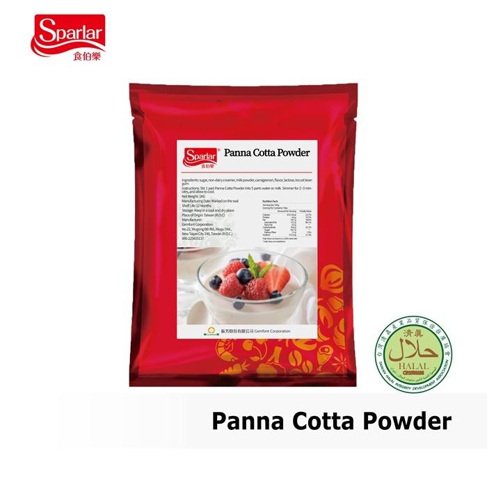 Sparlar Panna Cotta Powder_Package