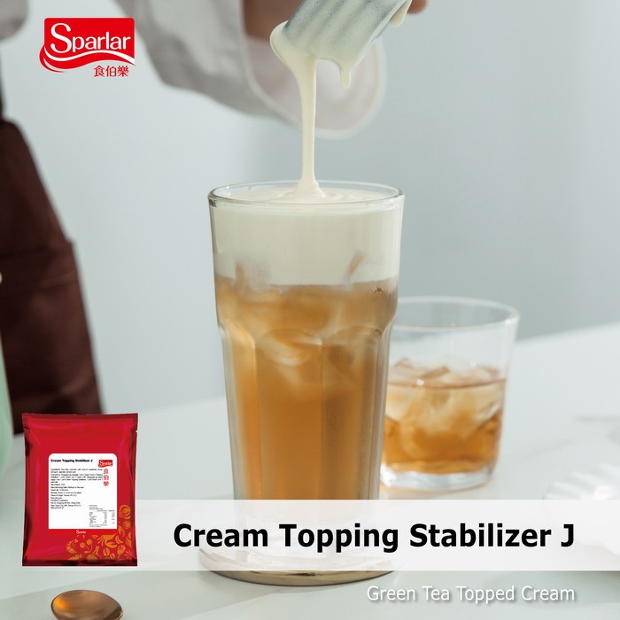 Sparlar Cream Topping Stabilizer J_Green Tea