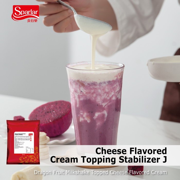 Sparlar Cheese Flavored Cream Topping Stabilizer_Milkshake