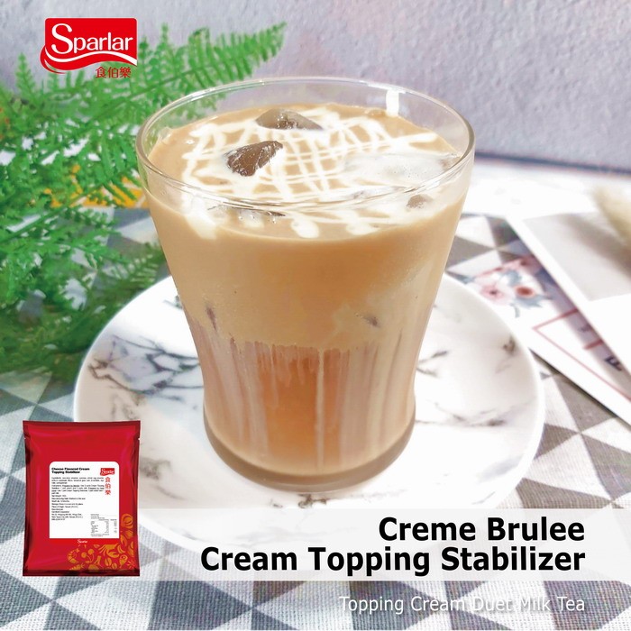 Sparlar Creme Brulee Topping Stabilizer_Duet Milk Tea