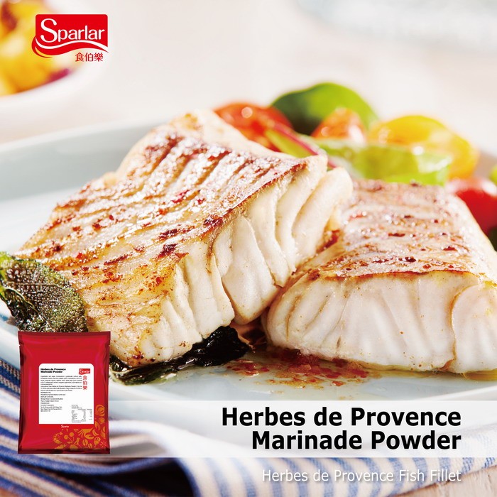 Sparlar Herbes de Provence Marinade Powder_Fish Fillet