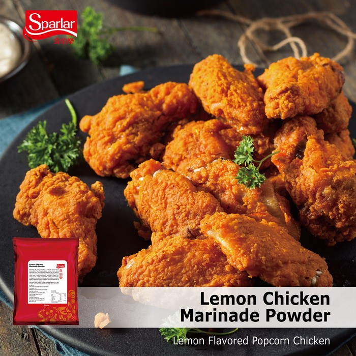 Sparlar Lemon Chicken Marinade Powder_Popcorn Chicken