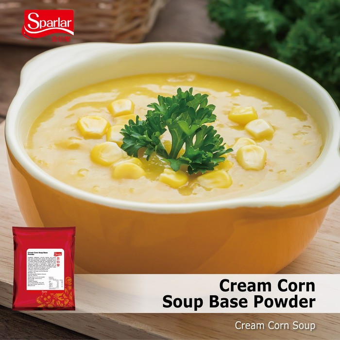 Sparlar Cream Corn Soup Base Powder_Corn Soup